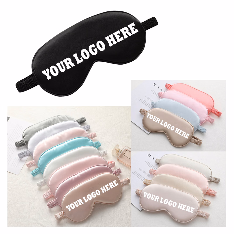 Customizable Silk Eye Mask