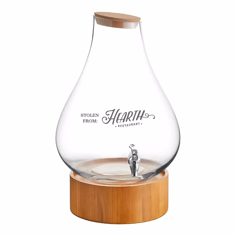 4 Gallon Raindrop Beverage Dispenser