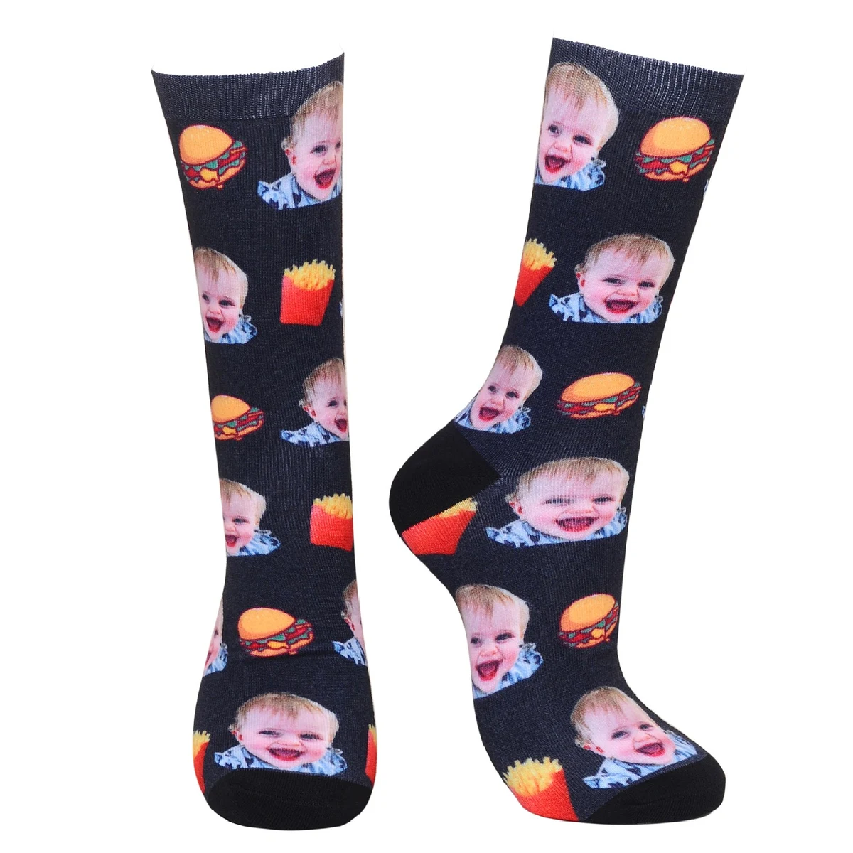 Kids Crew 360 digital printed socks w/ full customization 1