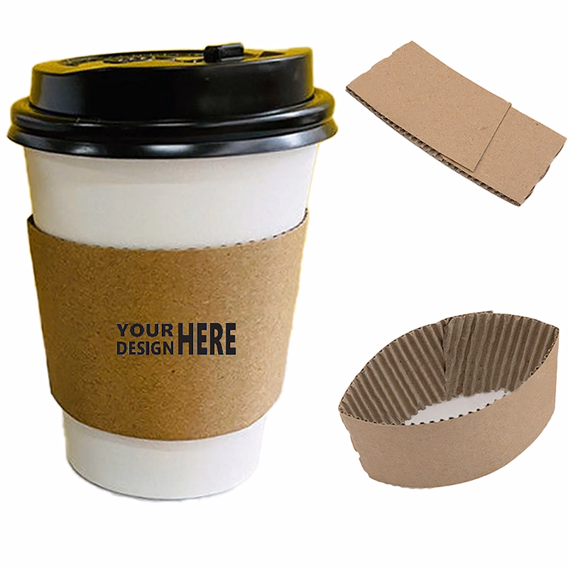 Kraft Paper Coffee Cup Sleeve
