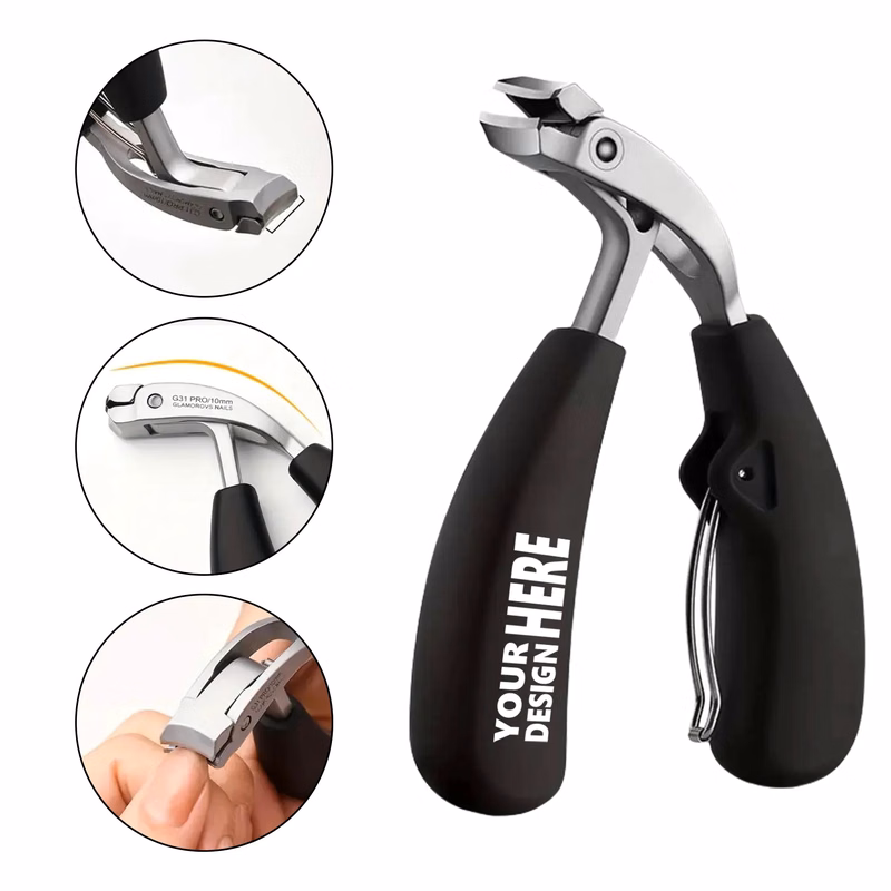 Curved Nail Clippers With Large Opening