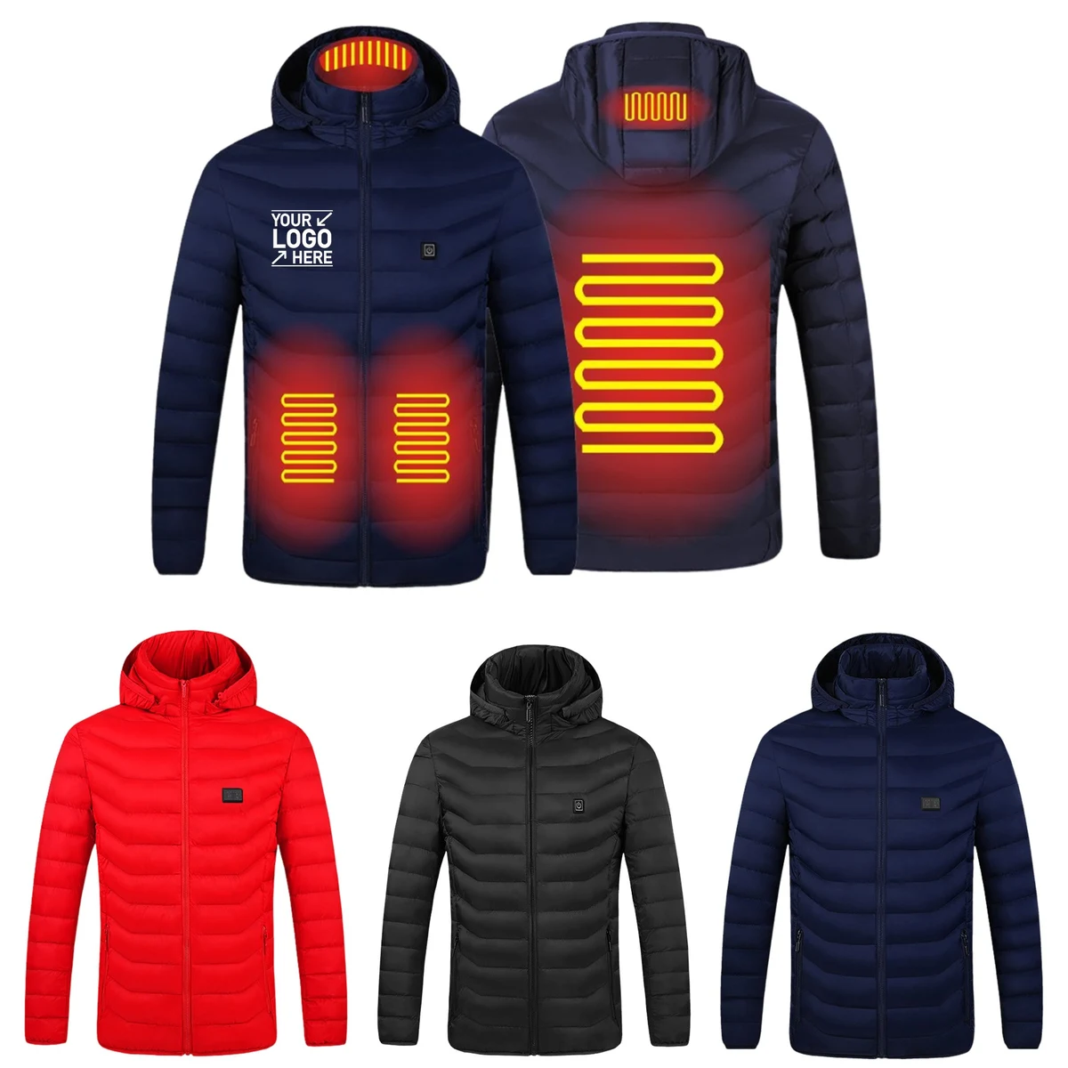 4-part Intelligent Electric Jacket 1