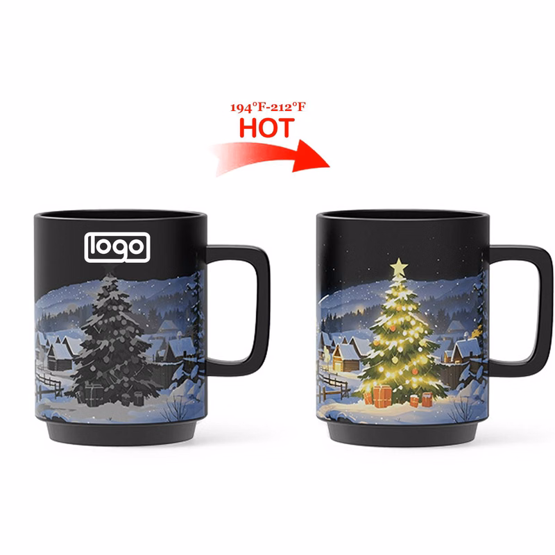 13oz Custom Color-Changing Ceramic Mug for Household Office
