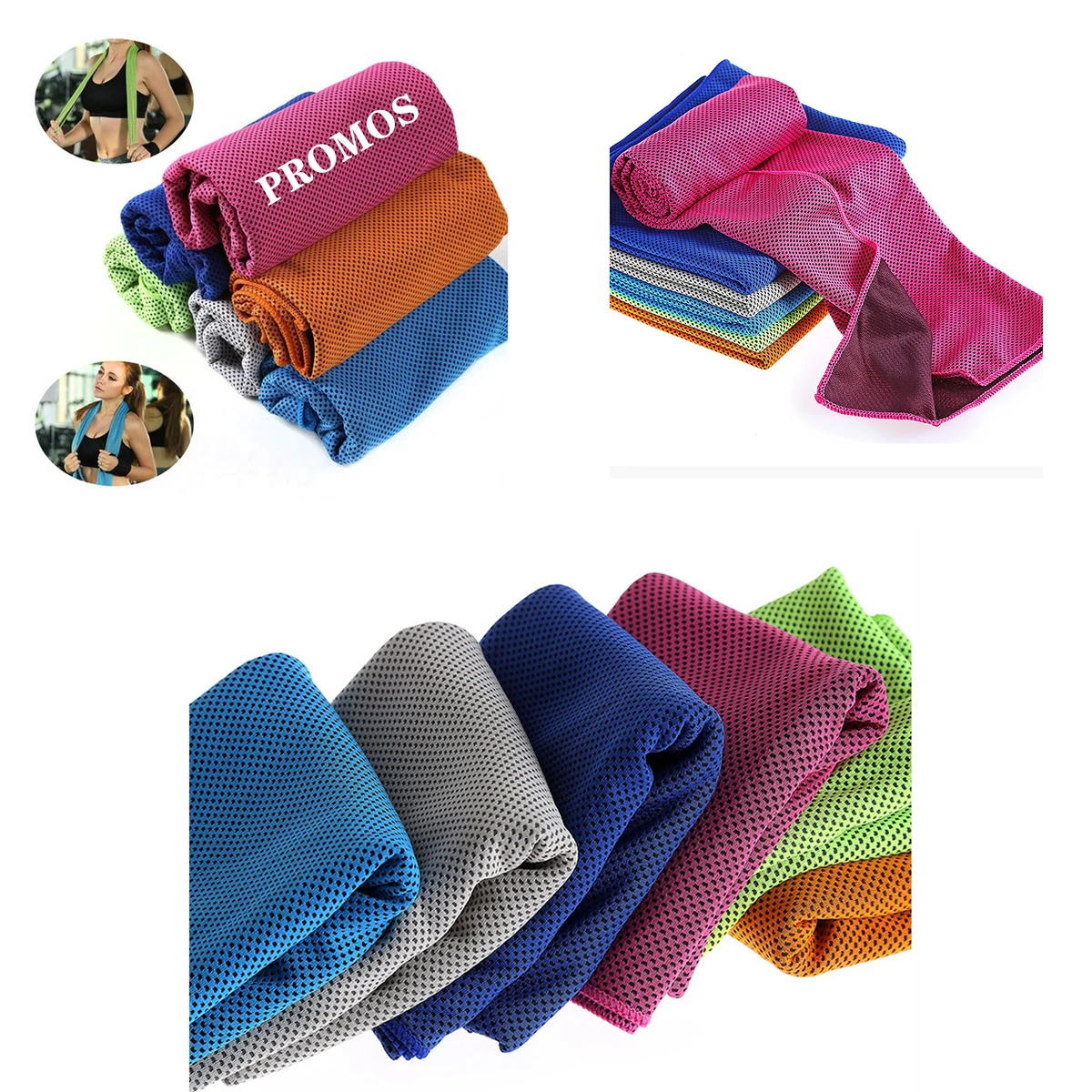 MOQ 50pcs Soft Washable Sport Cooling Towel 1