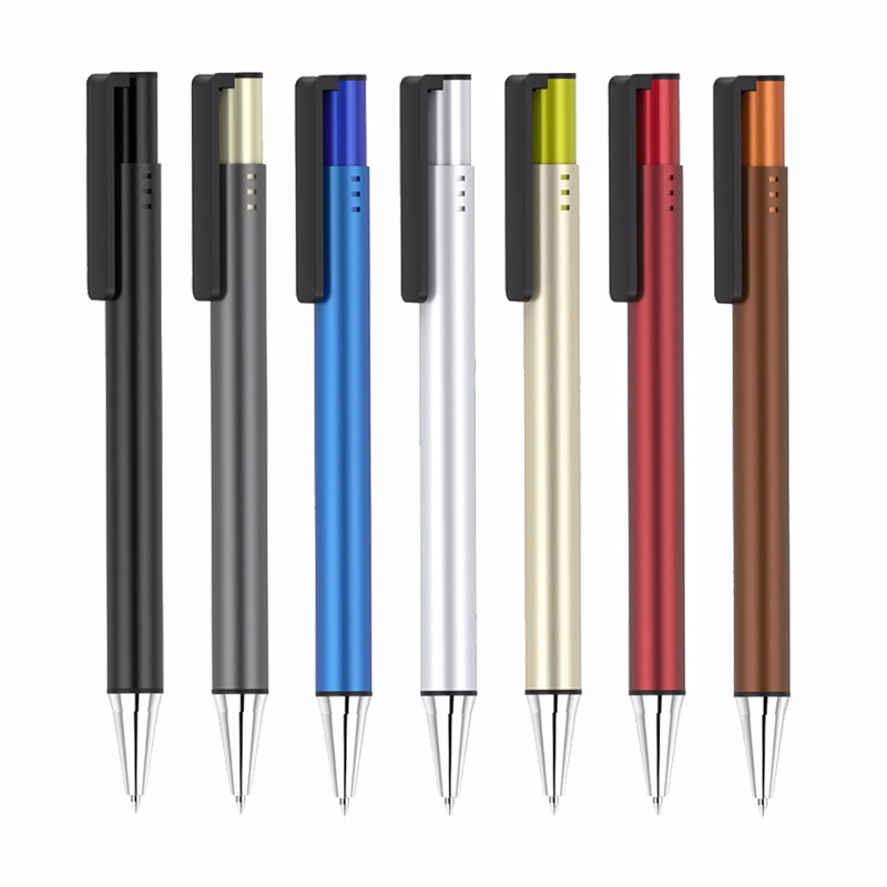 Business Hotel  Promotional Advertising Metal Ballpoint Pen