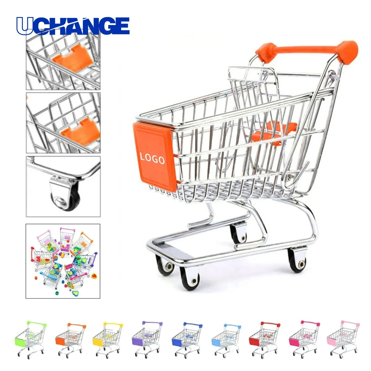Mini Supermarket Shopping Cart Play Toy 1