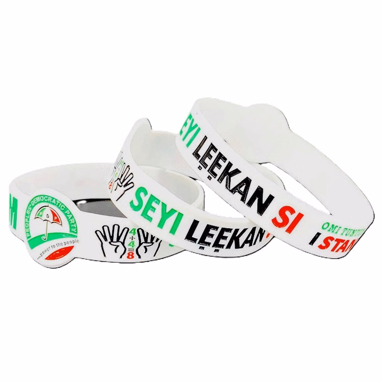 Custom Printed Silicone Wristband