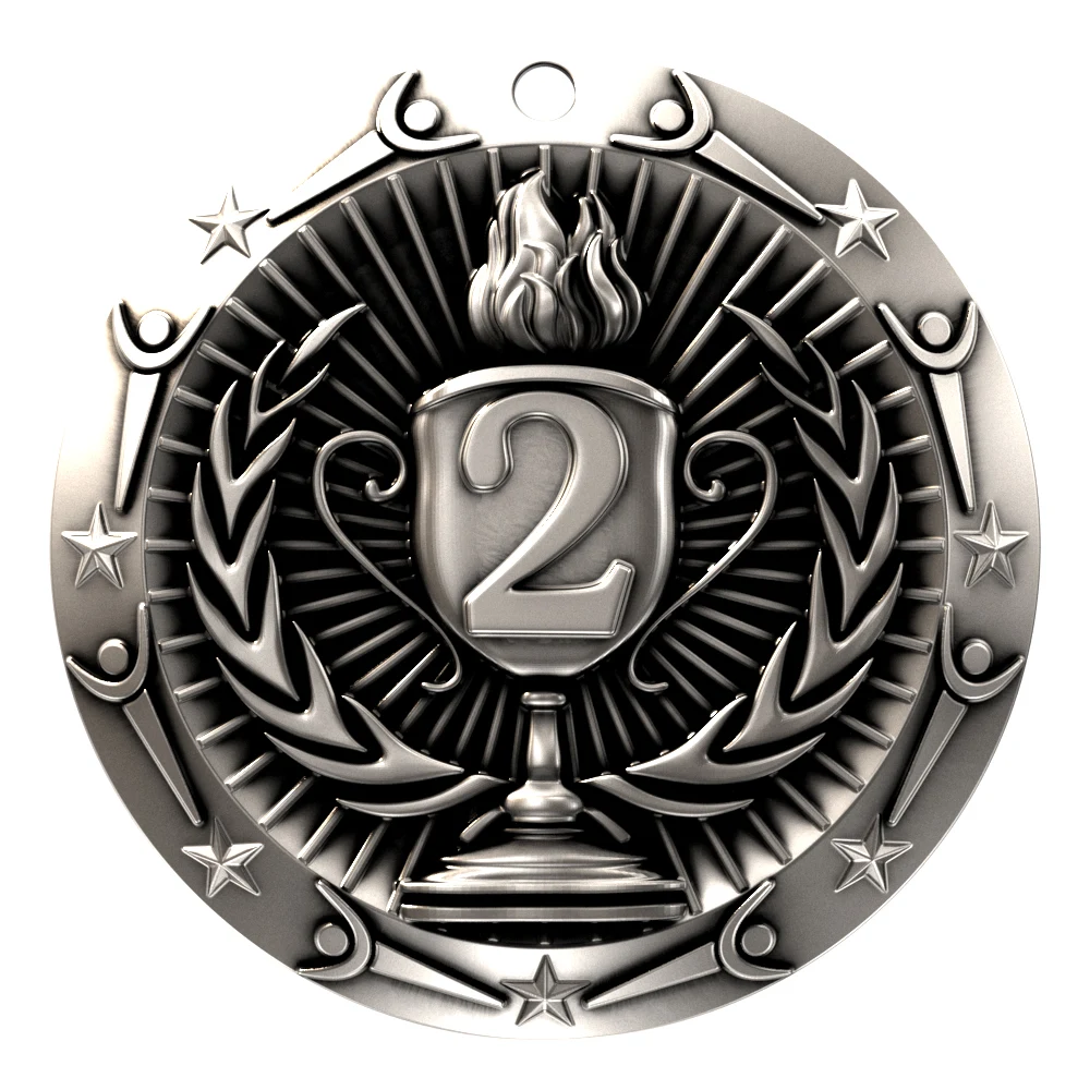 2nd Place World Class Medallion (3") 1