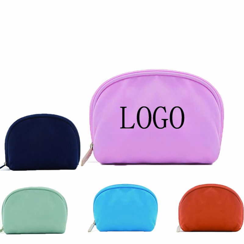 Half Moon Cosmetic Beauty Bag /Travel Handy Organizer Pouch