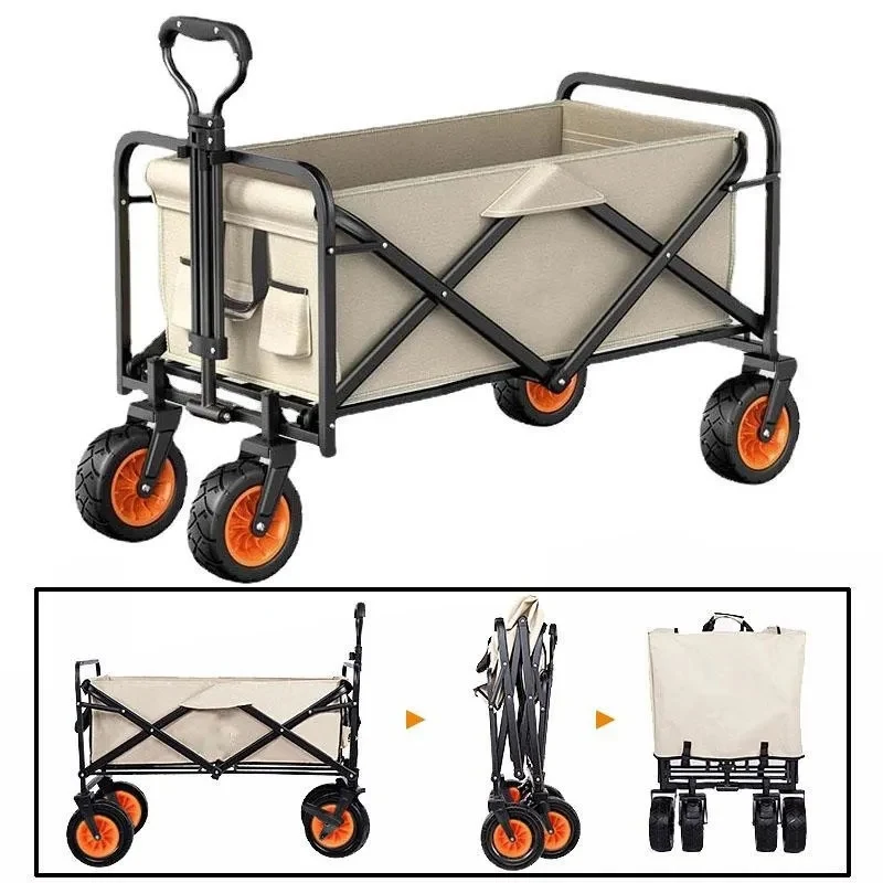 Collapsible Folding Utility Wagon 1