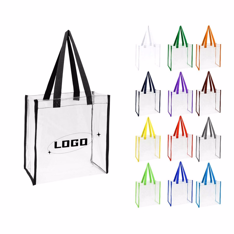 Clear Stadium Tote Bag (Custom)