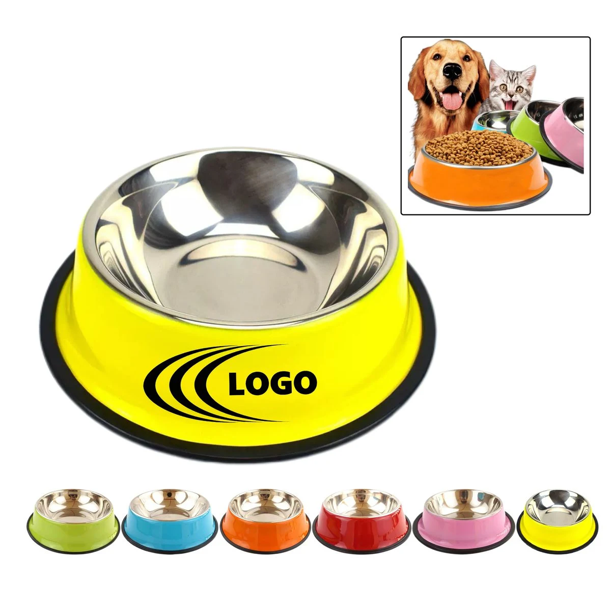 Colorful Stainless Steel Dog Bowl MOQ 20 1