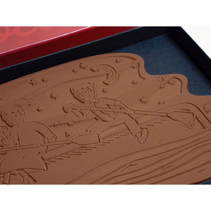 9"x 5" Engraved Custom Chocolate Shape – Classic Packaging