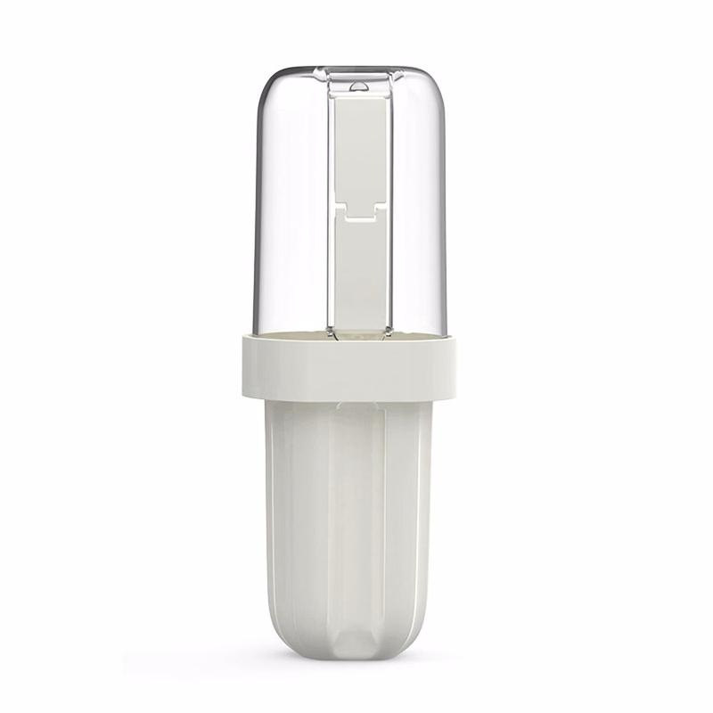 2 in 1 Travel Toothbrush Storage Case w/ Removable Cup