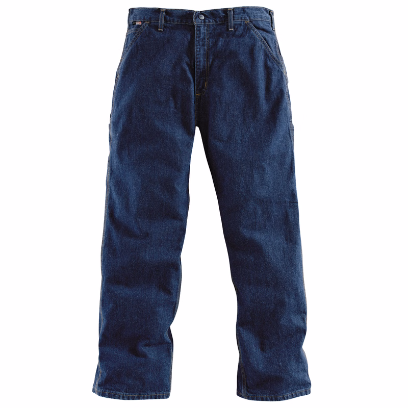 Carhartt Mens Flame Resistant Loose Fit Utility Jean