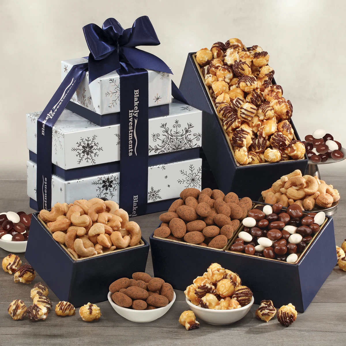 Sweet & Salty Snowflake Tower 1
