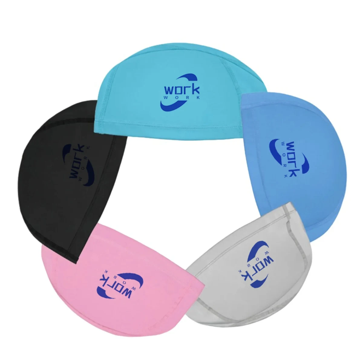 PU Coated Waterproof Swimming Cap 1