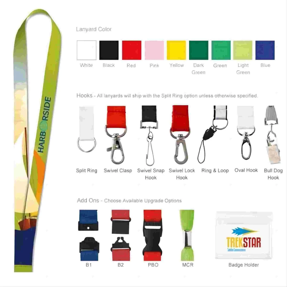 Detachable Buckle Lanyard MOQ100 1