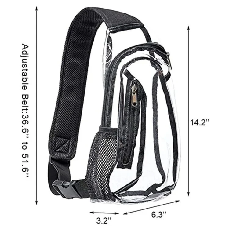 PVC Clear Security Backpack 1