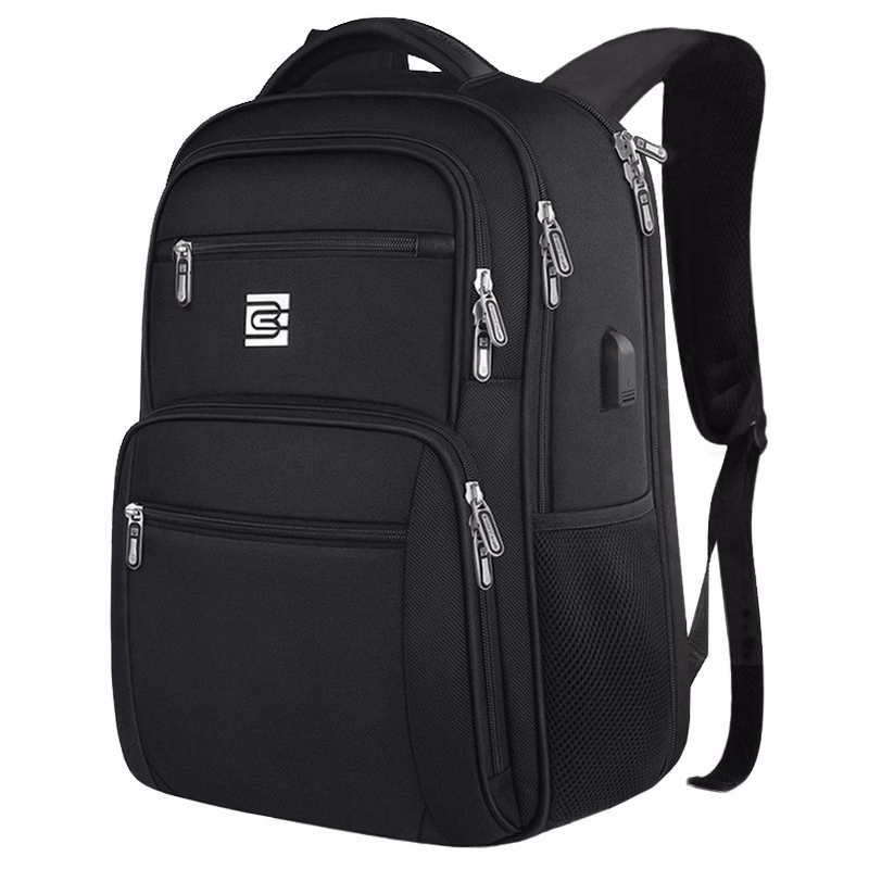 Travel Laptop Backpack Water Resistant Sturdy 15.6 Inch Backpack with USB Charging Port, College