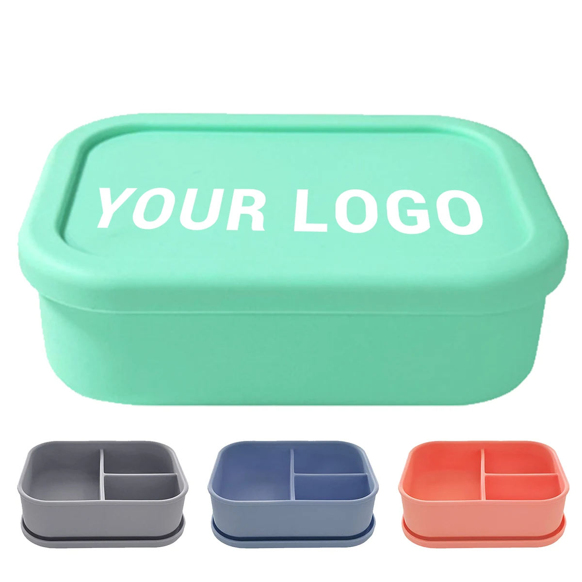 Silicone Portable Lunch Box 1