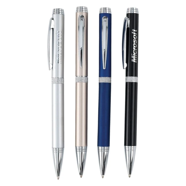 Intaglio Diamond Cut Twist Action Ballpoint Pen 1