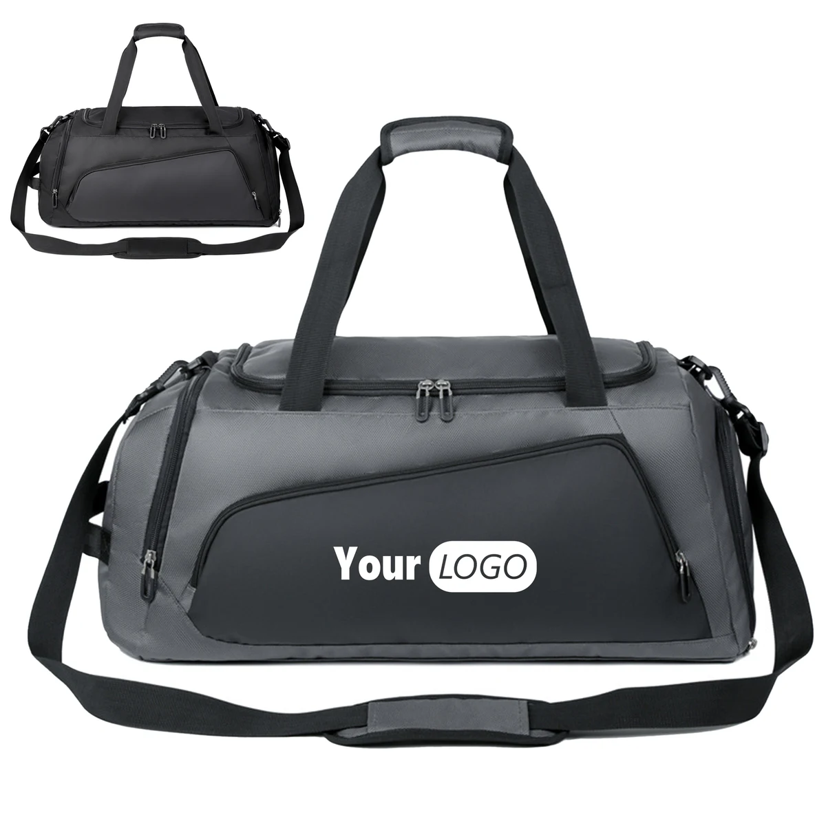 Polyester Large Capacity Travel Bag With Dry-Wet Separation ?C Practical And Versatile 1