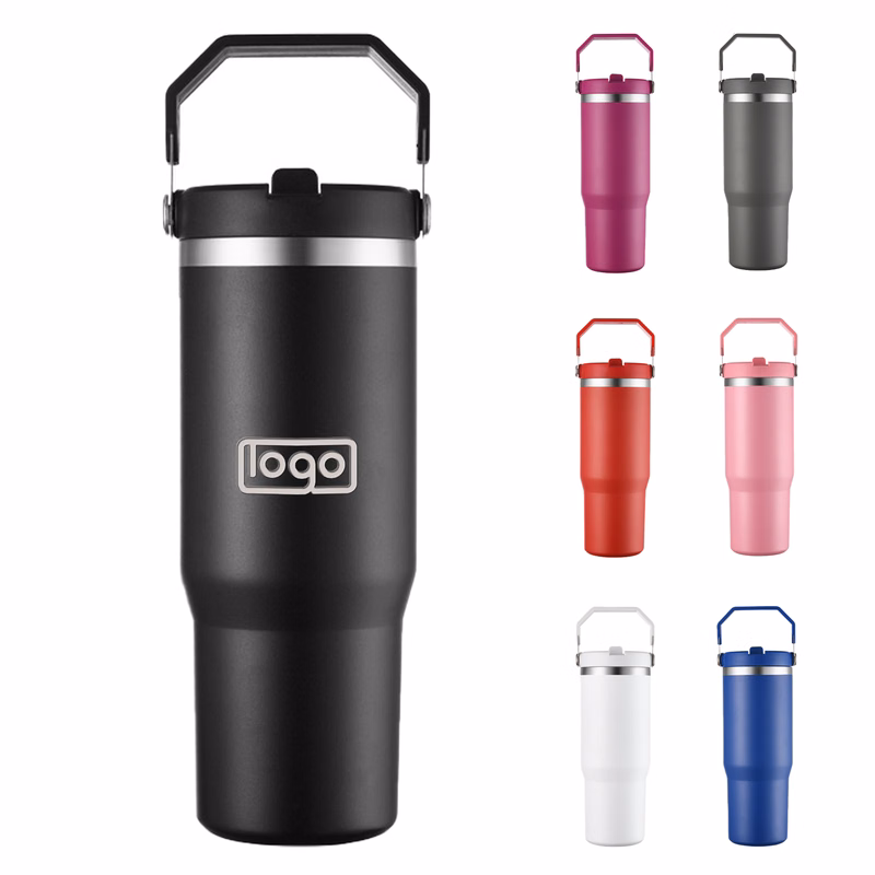 30 oz 304 Stainless Steel Insulated Tumbler with Straw