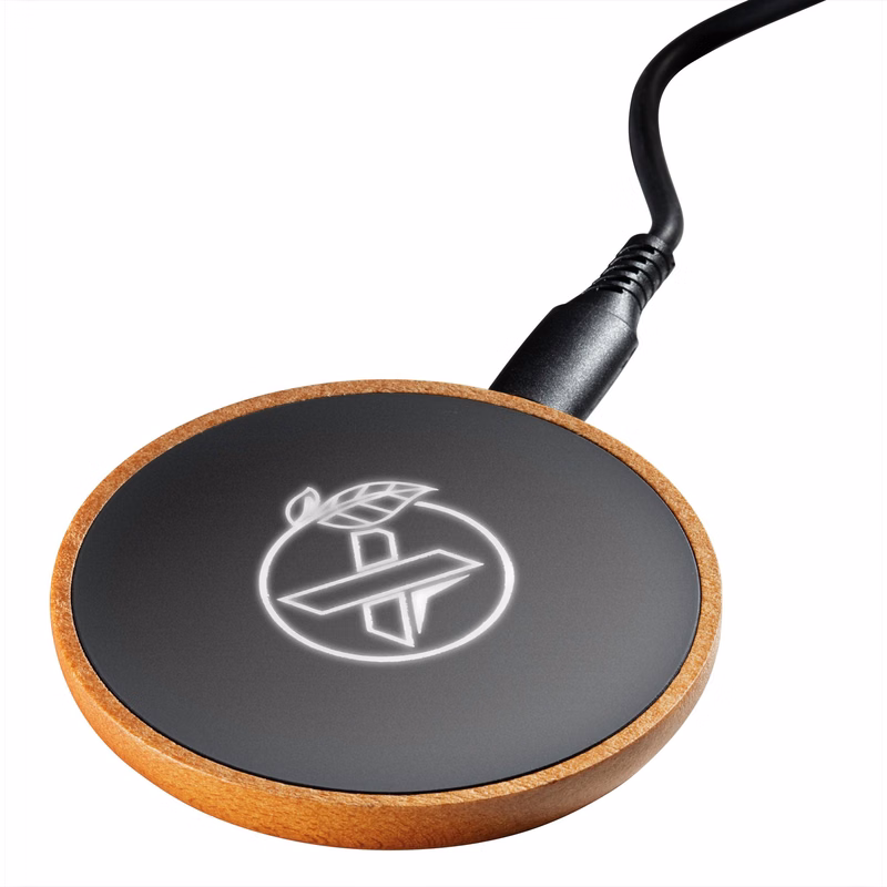SCX Innovative Design™ Maple Wood 10W Wireless Charger