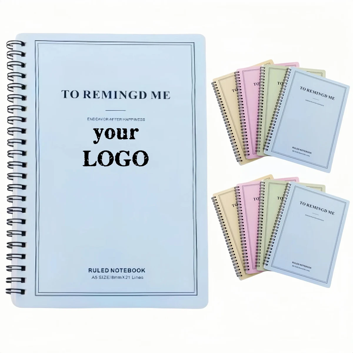 Coil - bound notebook, suitable for students' study and offi 1
