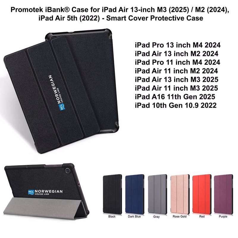 iBank ® Smart Cover Case for iPad Air 13-inch M3 (2025) / M2 (2024)