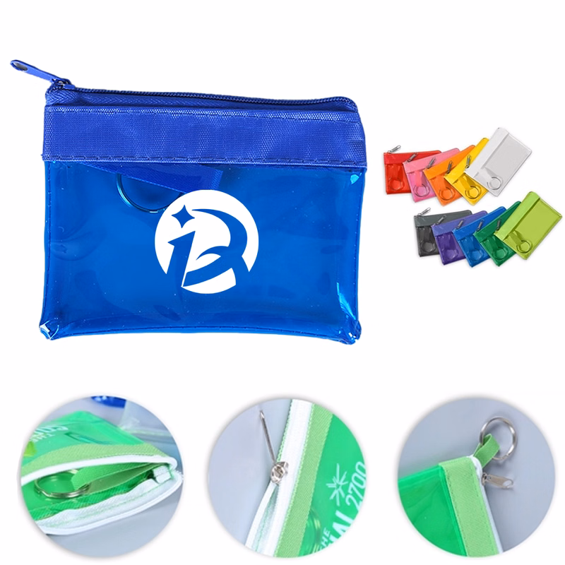 Translucent PVC Waterproof Coin Pouch