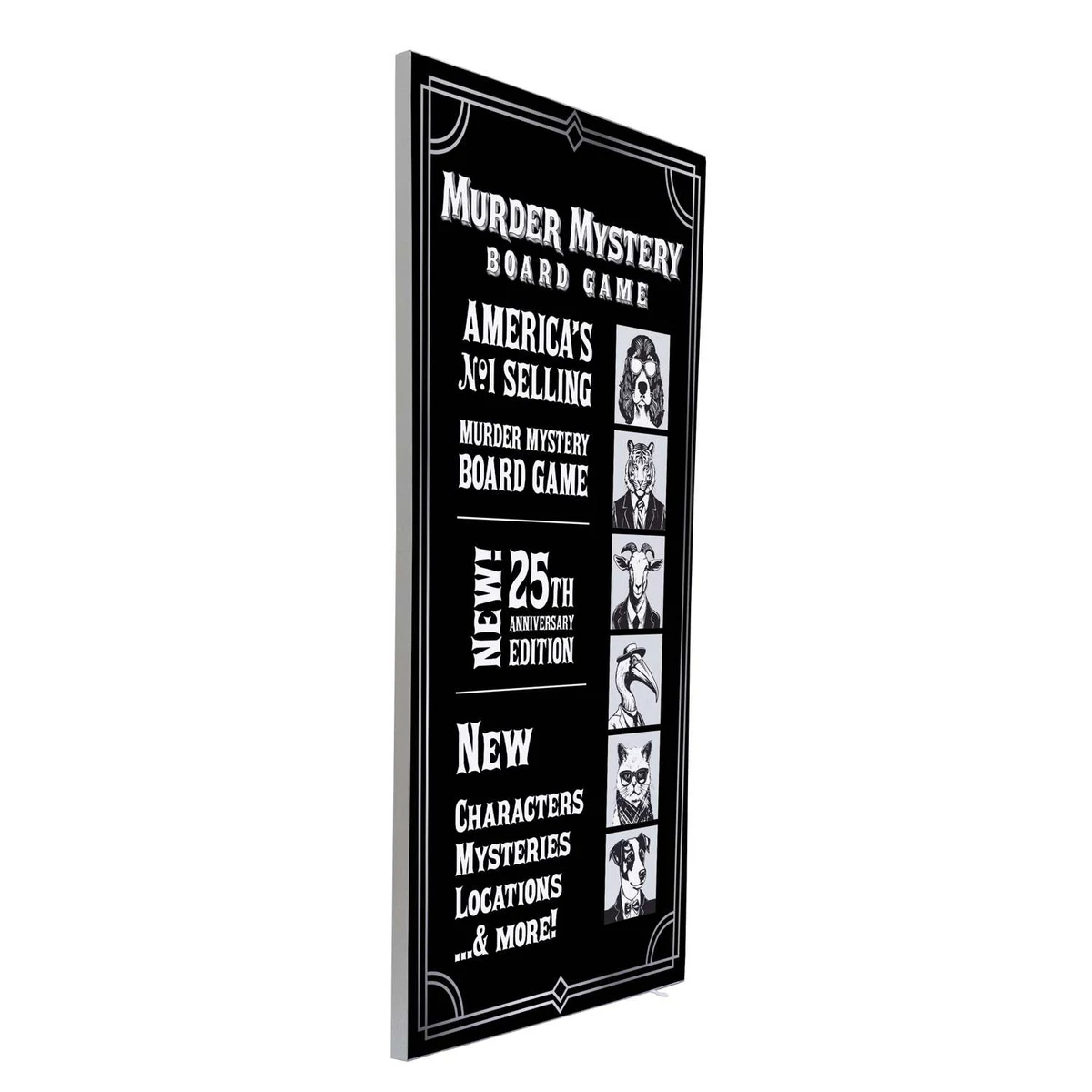 30" x 60" Value SEG Wall Mount Kit 1