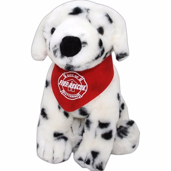 8" Medium Sitting Dog - Dalmatian