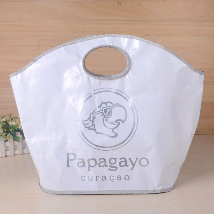 Laminated Woven Tote Bag