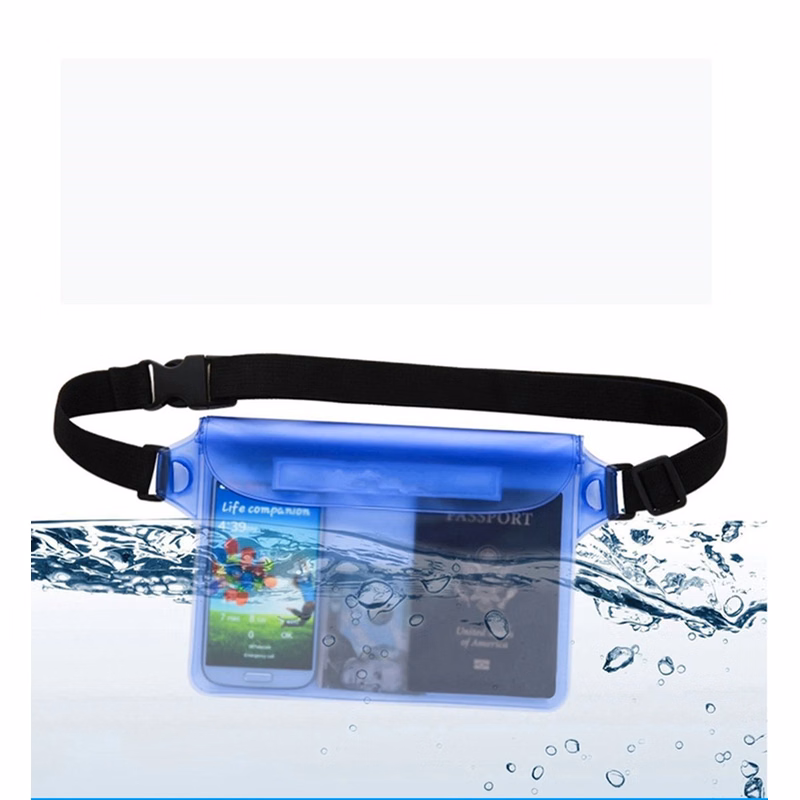 PVC waterproof waist bag outdoor sports bag