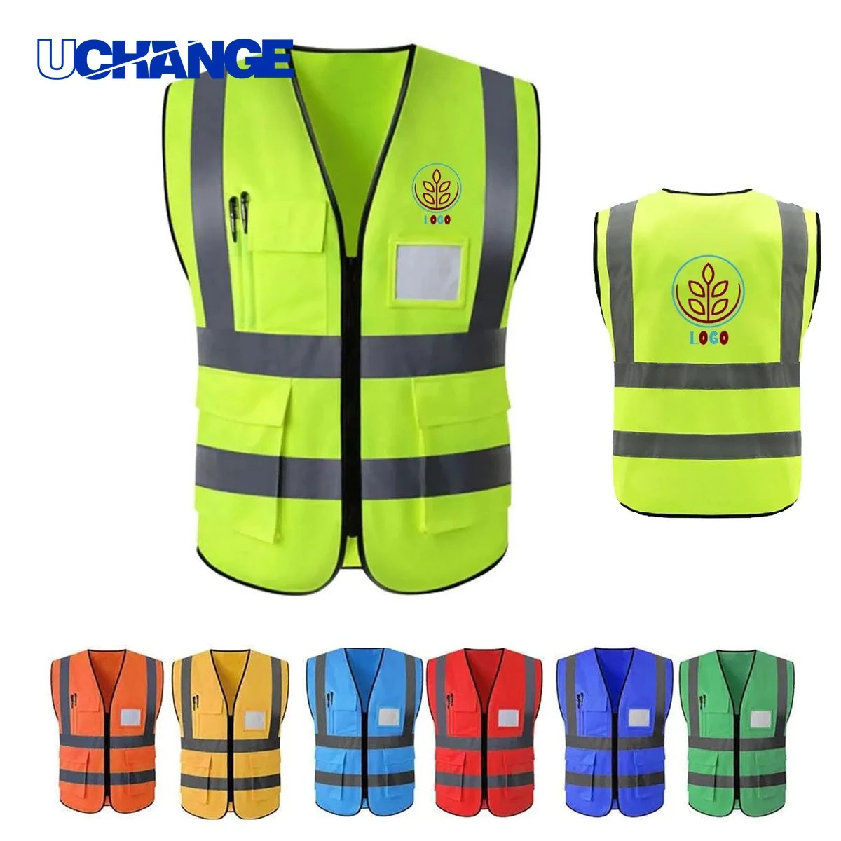 Full Color High Visibility Safety Vest 1