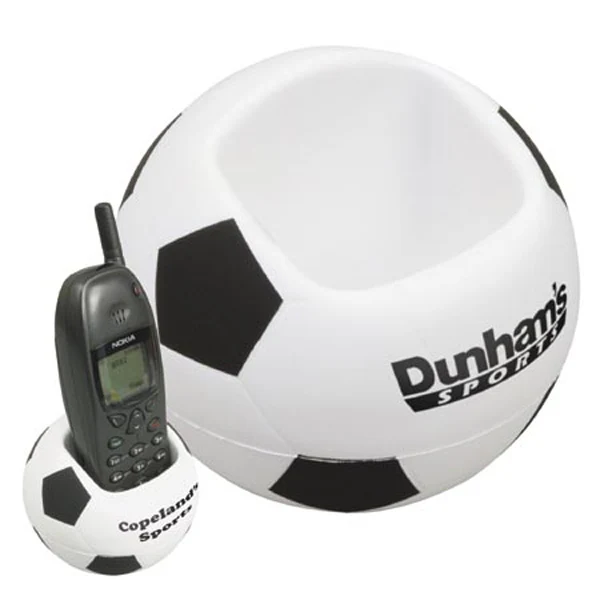 Soccer Stress Reliever Desktop Bin 1