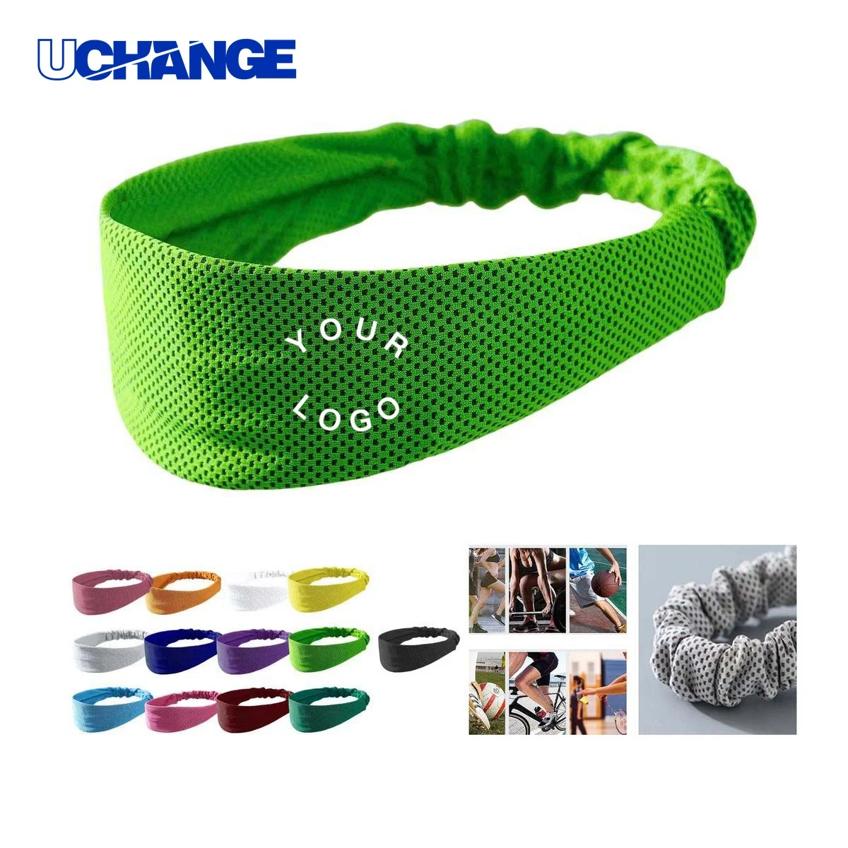 Durable Cooling Headband Band for Basketball and Workouts 1