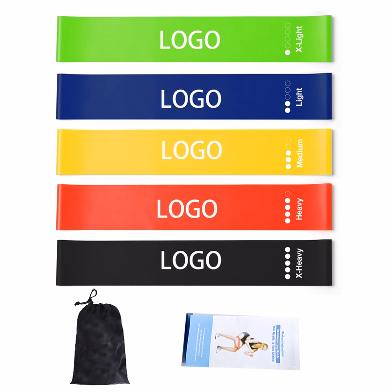 5 Pcs Resistance Bands Set