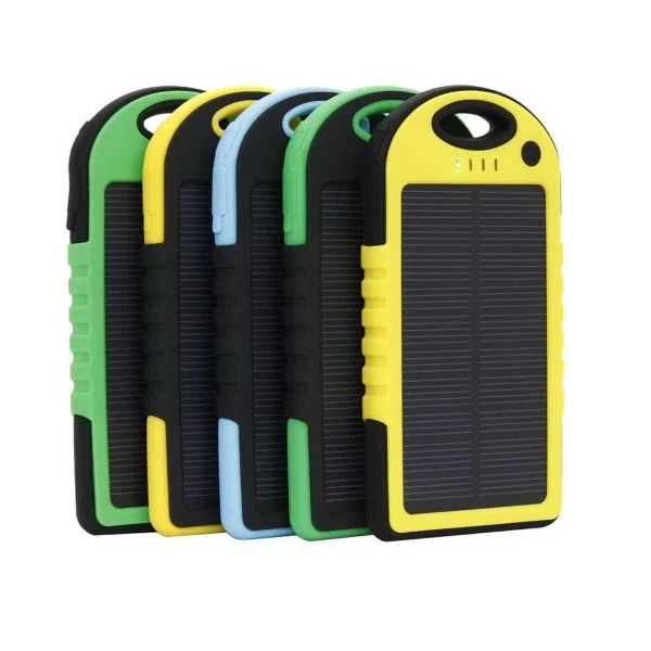 Patent Product Solar Outdoor Waterproof 5000mAH Mobile Power 1