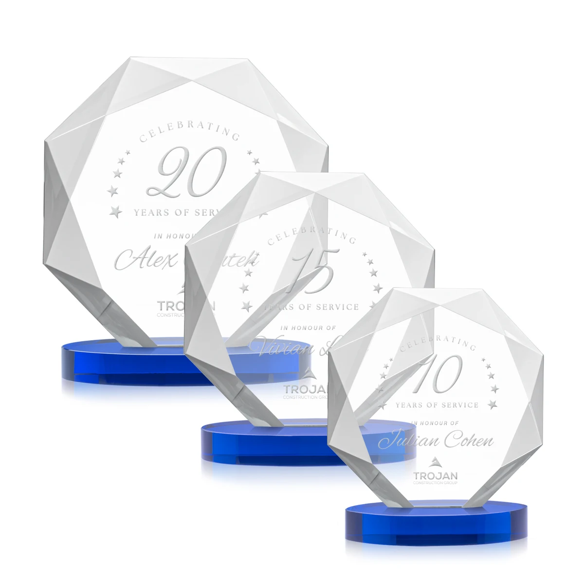Kitchener Award on Alberton Base - Blue 1