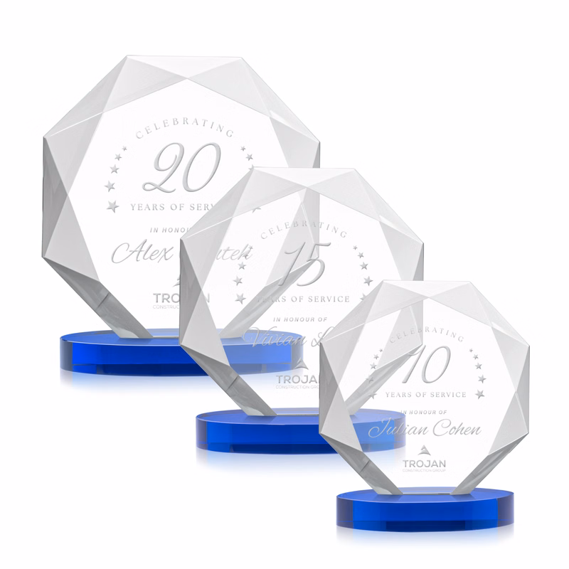 Kitchener Award on Alberton Base - Blue