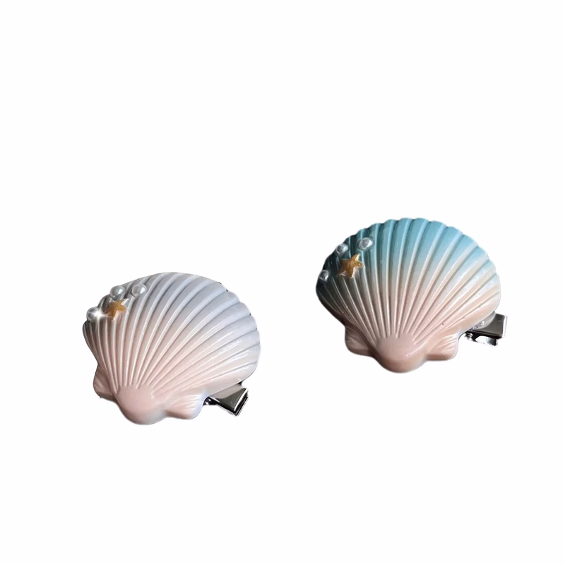 Girls Pearl Shell Hairpin