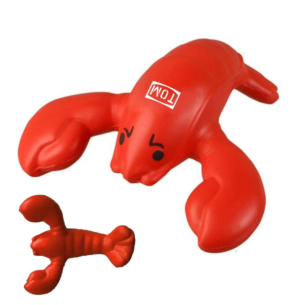 PU Simulation Crayfish Pressure Ball Toy 1