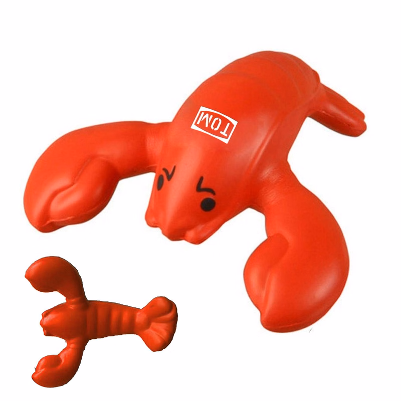 PU Simulation Crayfish Pressure Ball Toy