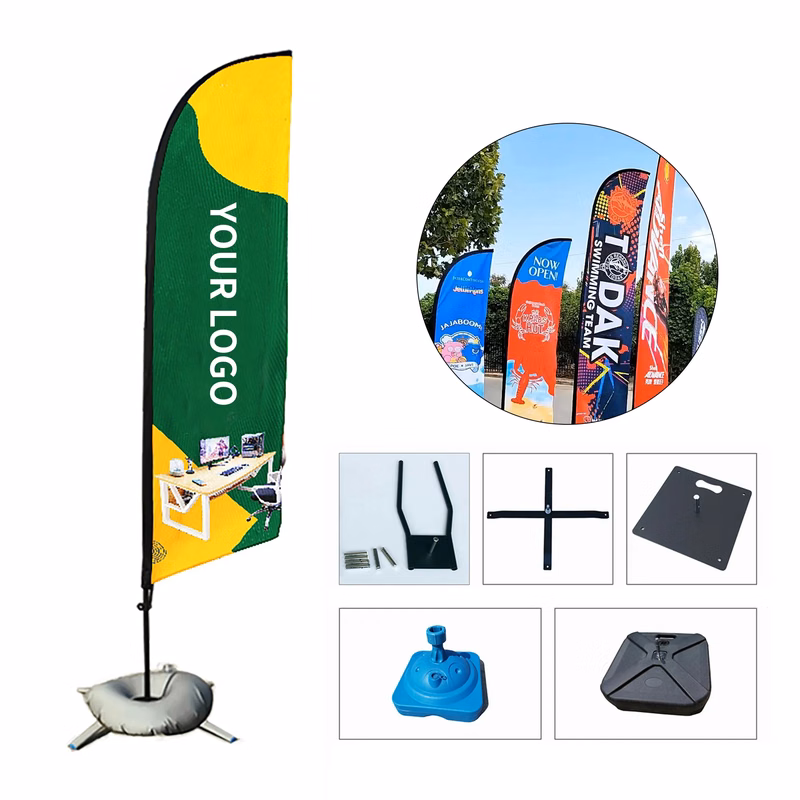 79 Inch Knife Shaped Flag Outdoor