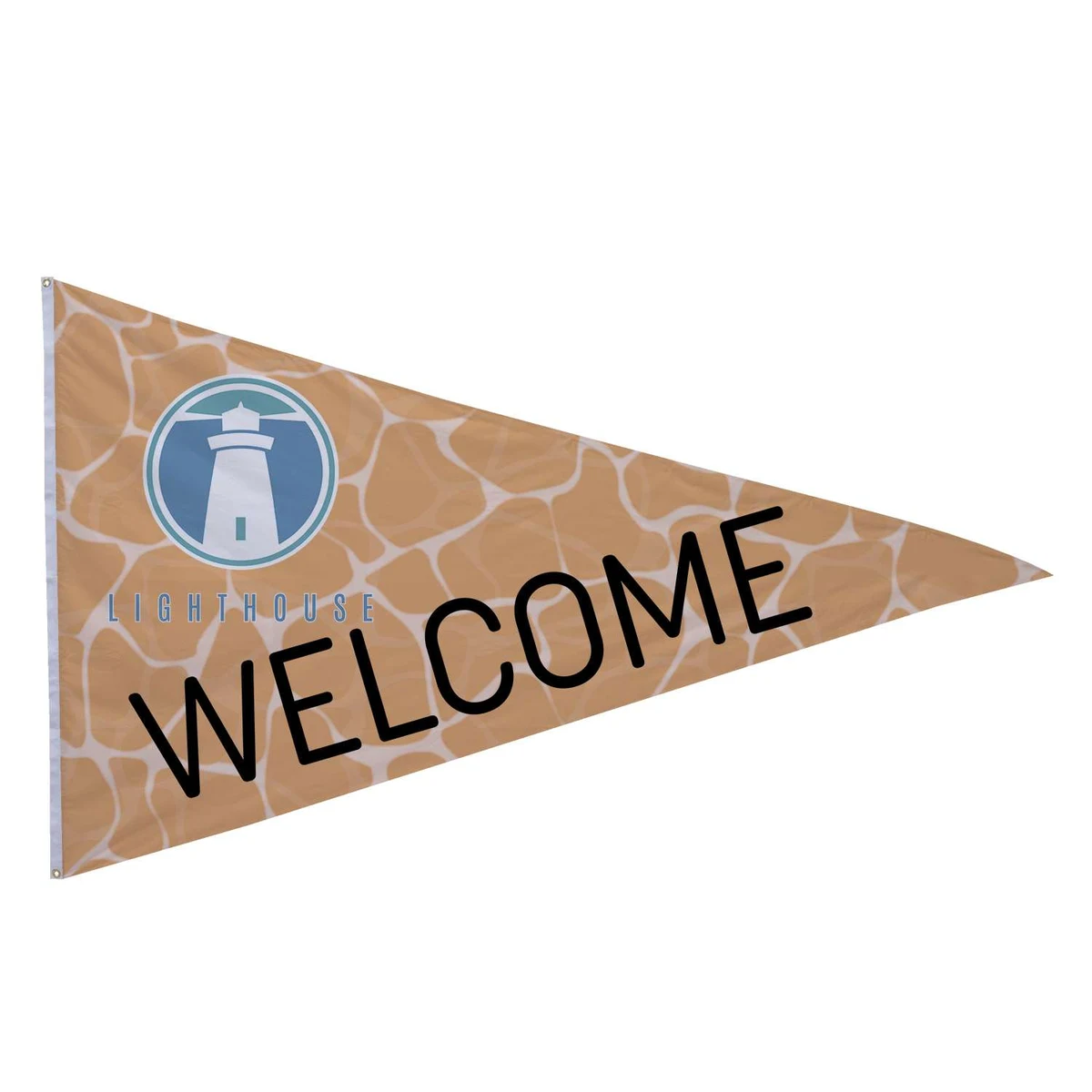 5' x 8' Polyester Pennant Flag Single-Sided 1