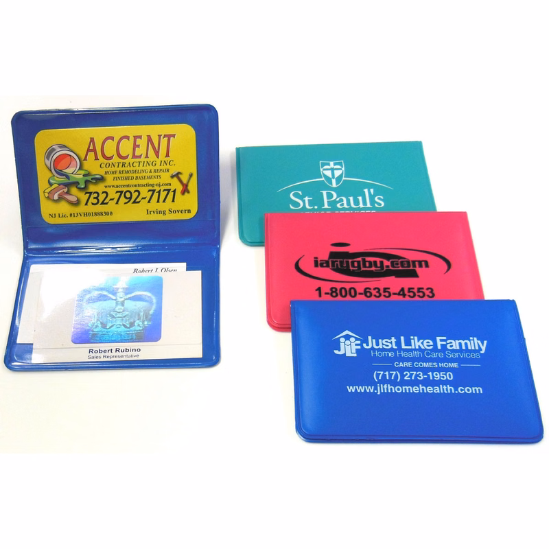 Large Bi-Fold Business Card Cases