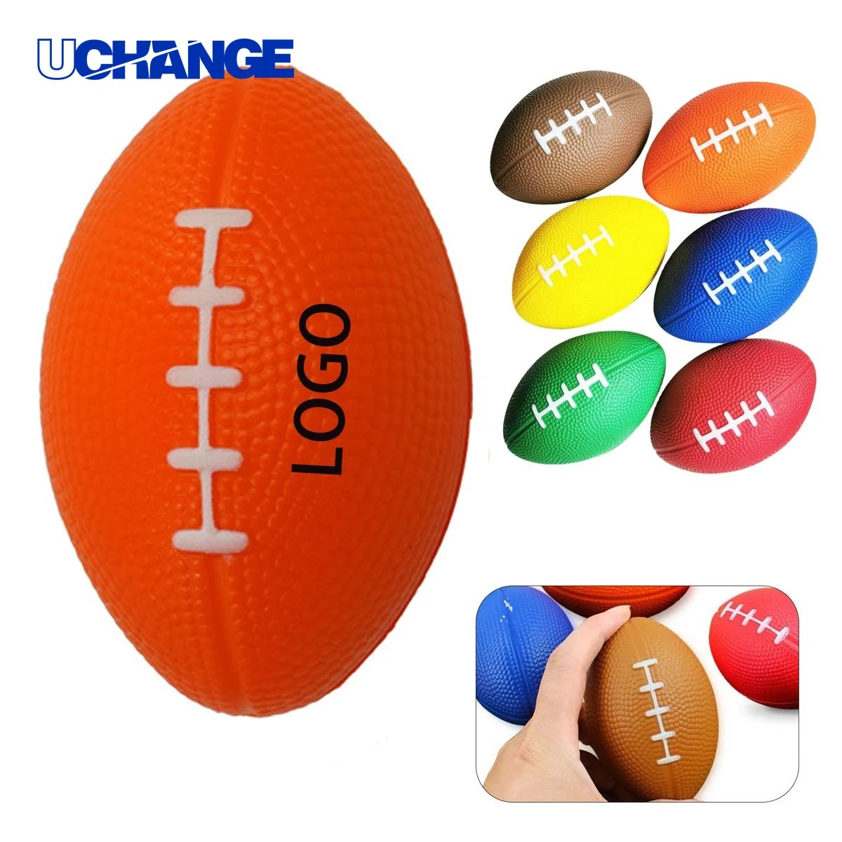 Mini Rugby Stress Relief Ball 1